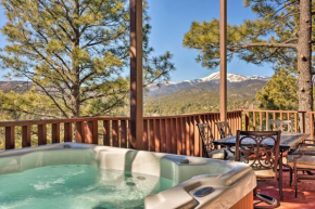 Lavish Ruidoso Condo with 2 Private Decks and Hot Tub!